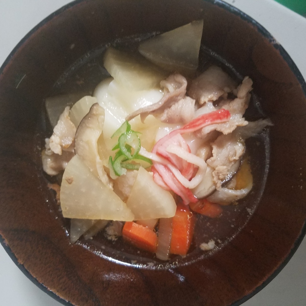 お雑煮 豚肉とめんつゆで レシピ 作り方 By ブタコマ 楽天レシピ